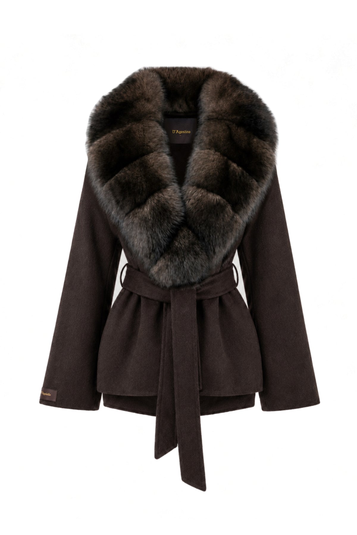 The Alessia Fur Cashmono™ - Espresso