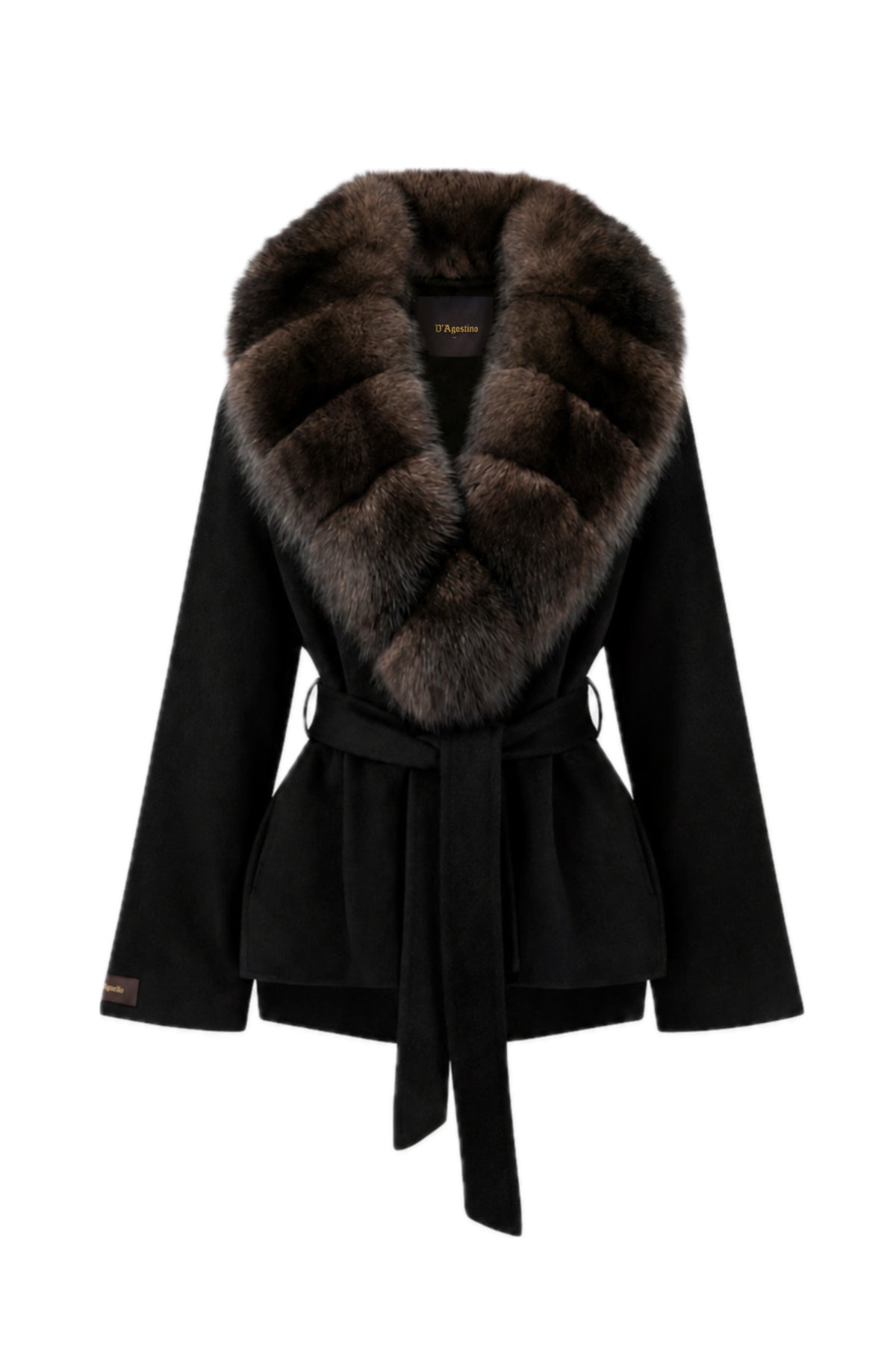 The Alessia Fur Cashmono™ - Nero