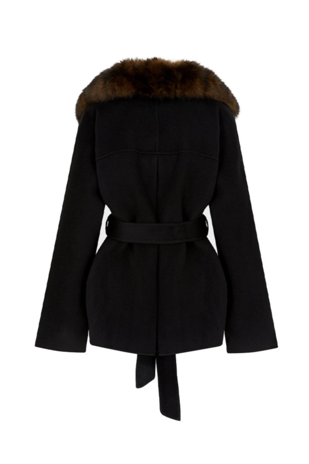 The Alessia Fur Cashmono™ - Nero